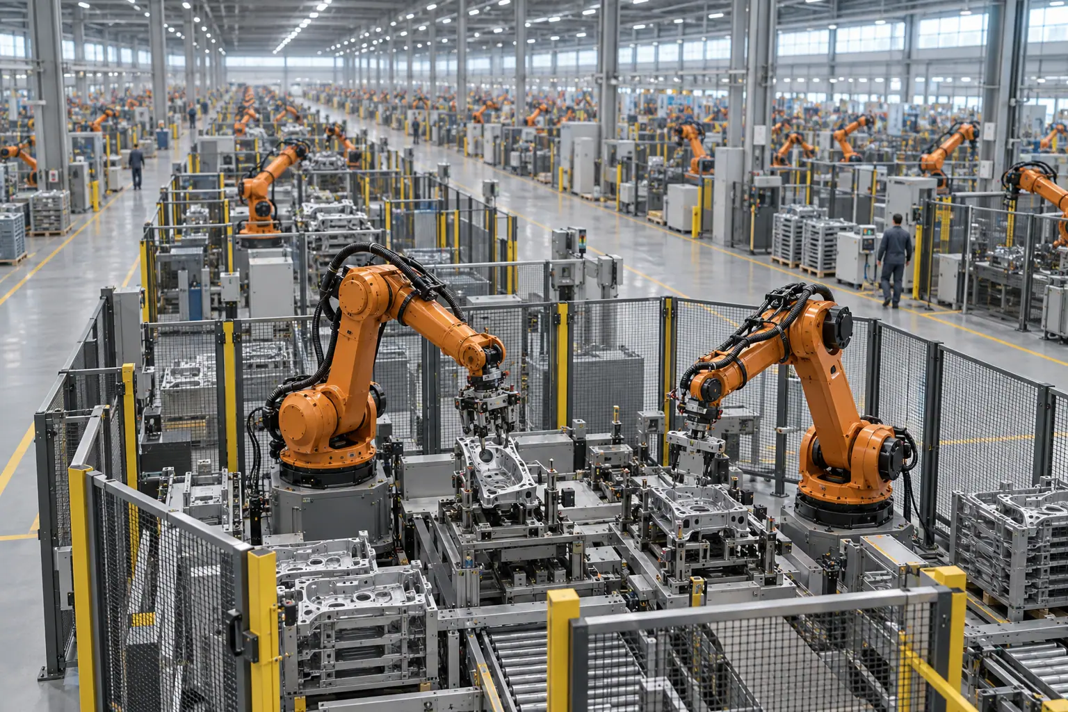 Five million robots now work in factories worldwide