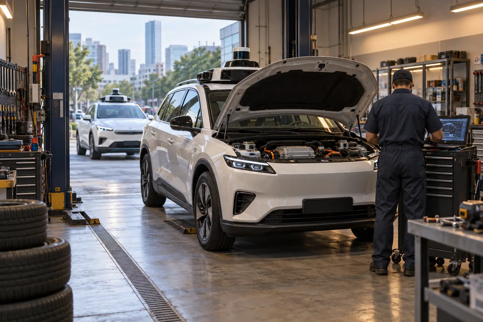 Robotaxis face a local servicing test on the road to global scale